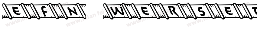 EFN Werset字体转换